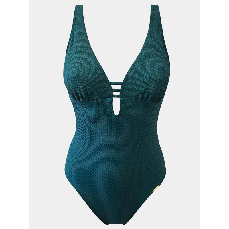 Maillot de bain 1 pièce naka vert femme - Grain de Sable