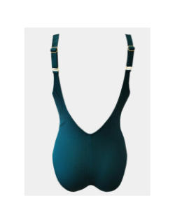 Maillot de bain 1 pièce naka vert femme - Grain de Sable