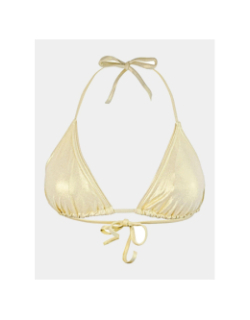 Haut de maillot de bain ficelle trésor doré femme - Grain De Sable