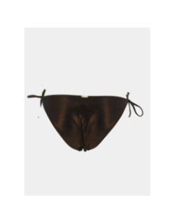 Culotte de maillot de bain ficelle bronze marron femme - Grain De Sable