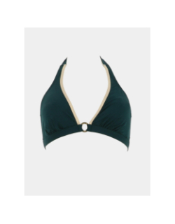 Haut de maillot de bain triangle bi vert femme - Grain De Sable