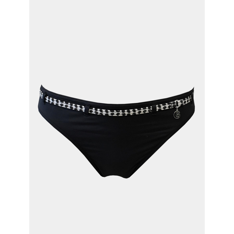 Culotte de maillot de bain pend lou noir femme - Grain De Sable