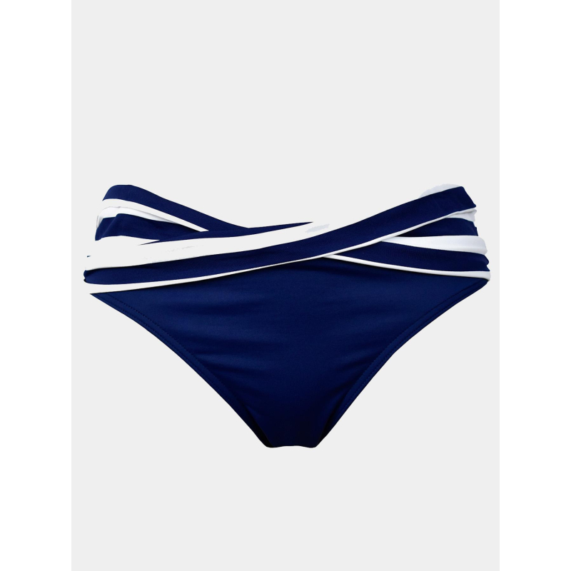 Culotte de maillot de bain bali belle ile bleu femme - Grain De Sable