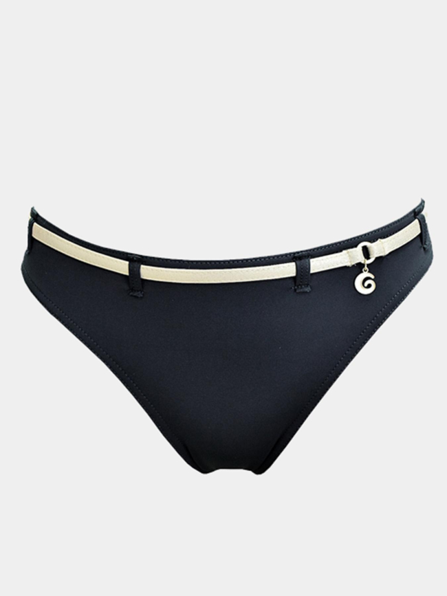 Culotte de maillot de bain pend bi noir femme - Grain De Sable