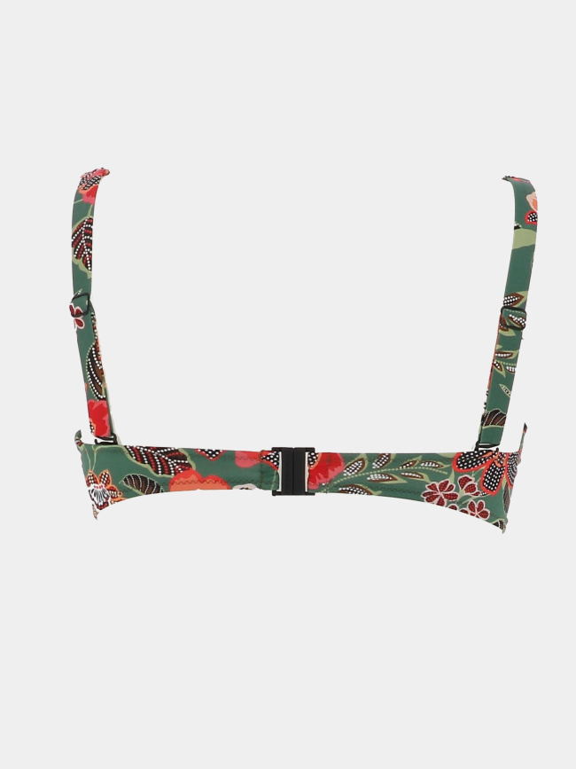 Haut de maillot de bain kelly polka vert femme - Grain De Sable