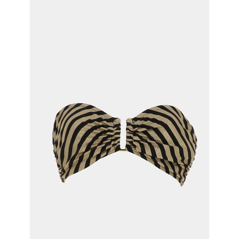 Haut de maillot de bain chloé vogue doré femme - Grain de Sable