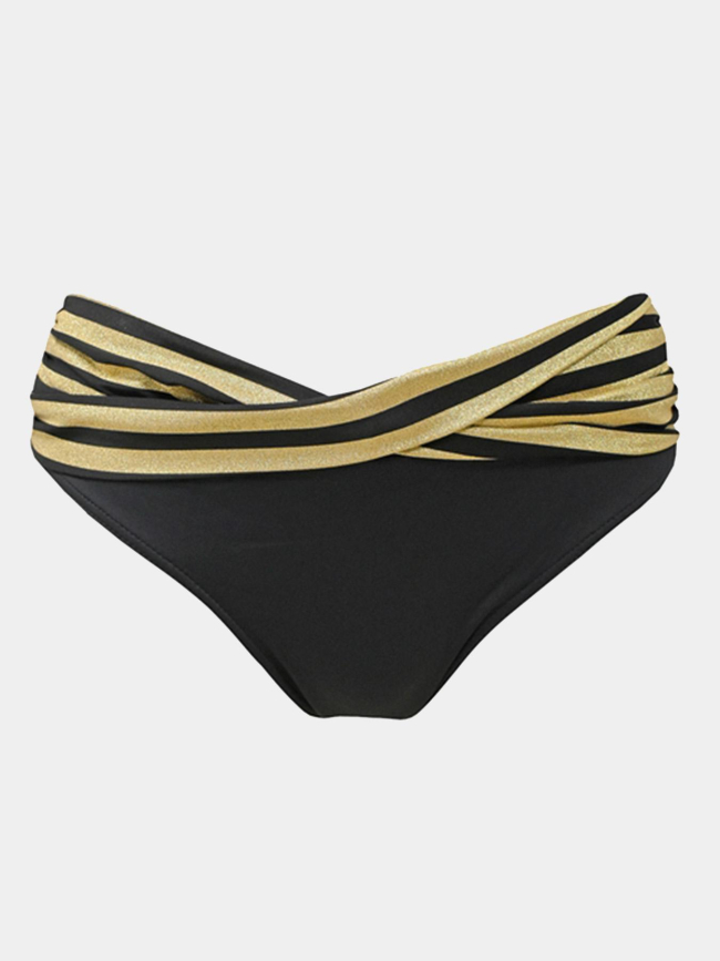 Culotte de maillot de bain bali vogue noir femme - Grain De Sable