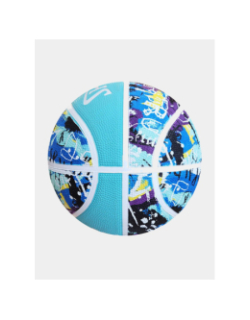 Ballon de basketball graffiti bleu - Spalding
