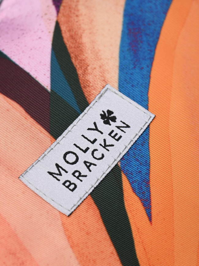 Pochette zippée en tissu multicolore femme - Molly Bracken