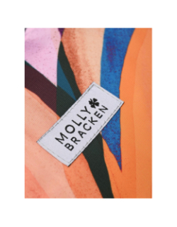 Pochette zippée en tissu multicolore femme - Molly Bracken