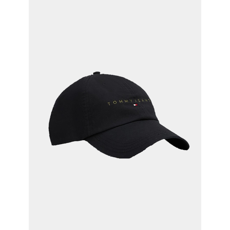 Casquette linear logo noir homme - Tommy Jeans