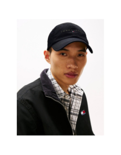 Casquette linear logo noir homme - Tommy Jeans