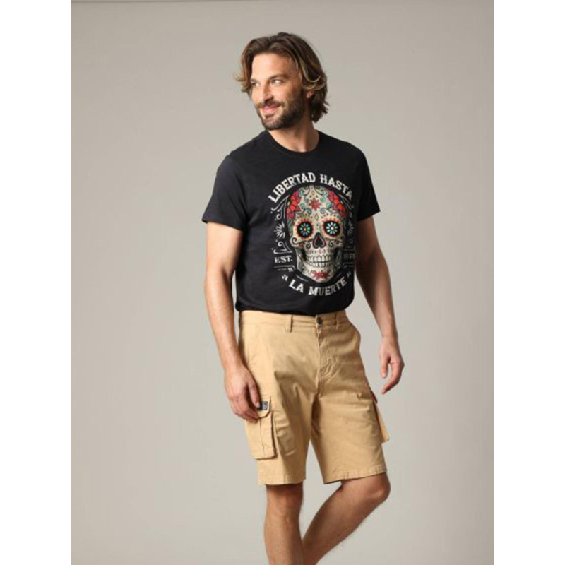 Short cargo slog beige homme - Deeluxe