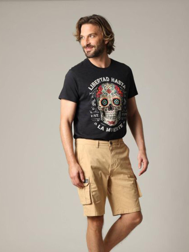 Short cargo slog beige homme - Deeluxe