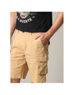 Short cargo slog beige homme - Deeluxe