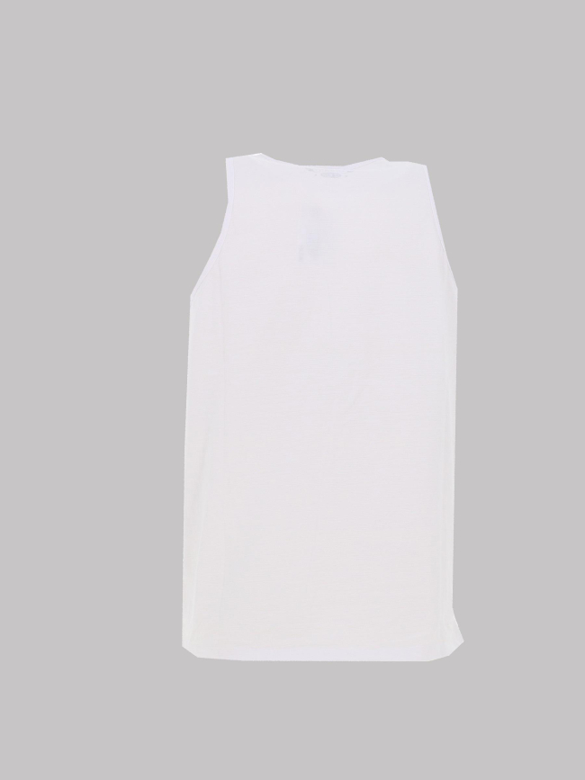 Débardeur slub micro rayures blanc homme - Rms 26