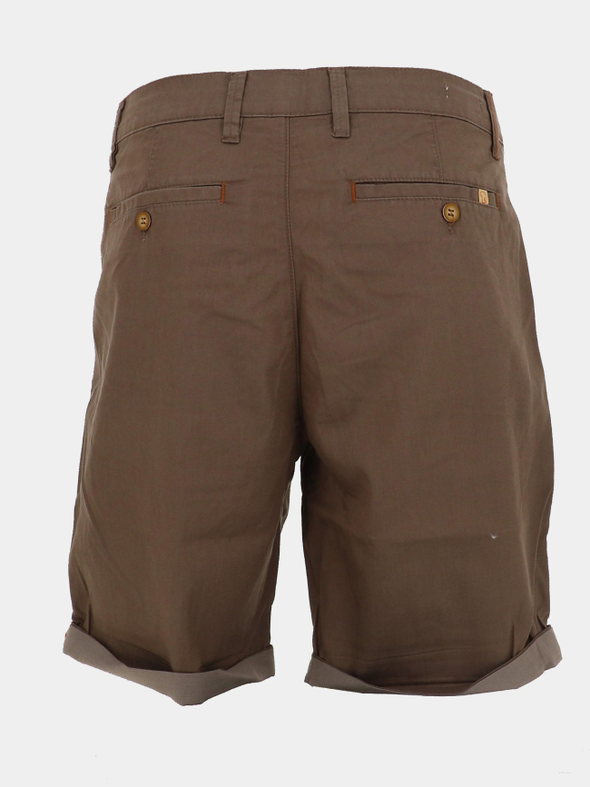 Short chino basquia marron homme - Benson & Cherry