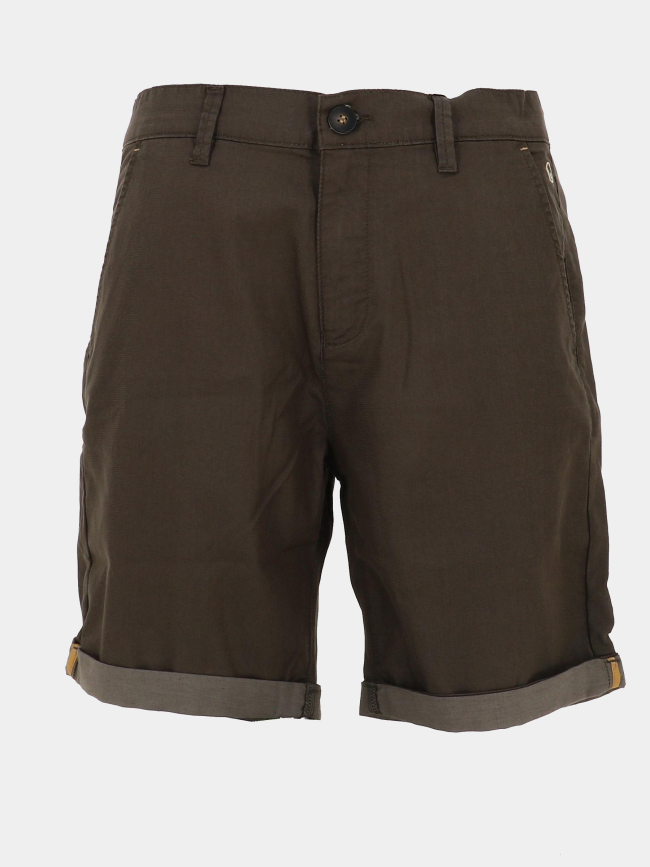 Short chino basquia kaki homme - Benson & Cherry
