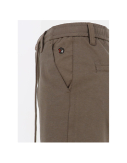 Short droit bronski kaki homme - Benson & Cherry