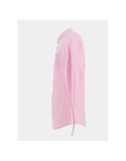 Chemise en lin lemar rose homme - Benson & Cherry
