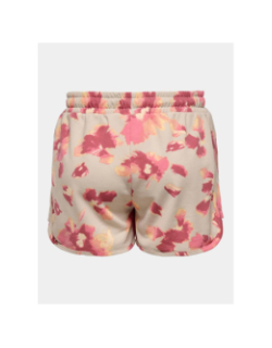 Short jogging bejse beige rose femme - Only Play