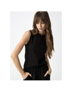 Débardeur stretch angeli noir femme - Tiffosi