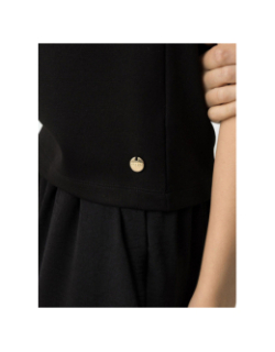 Débardeur stretch angeli noir femme - Tiffosi