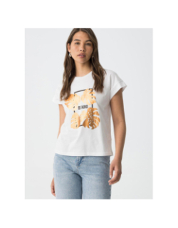 T-shirt kika blanc femme - Tiffosi