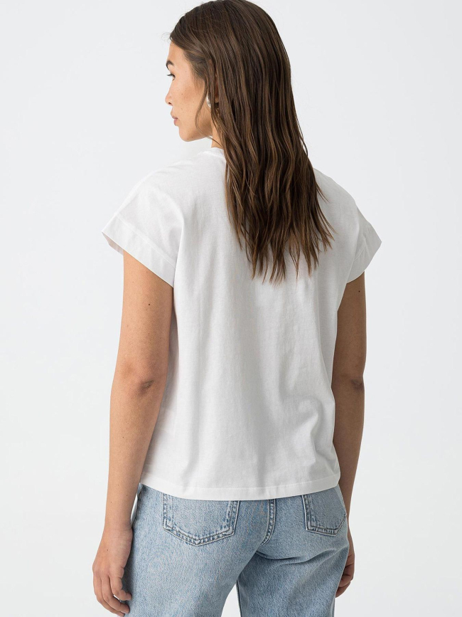 T-shirt kika blanc femme - Tiffosi