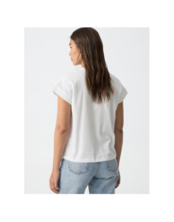 T-shirt kika blanc femme - Tiffosi