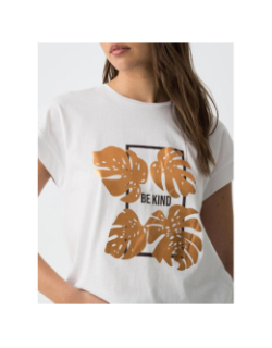 T-shirt kika blanc femme - Tiffosi