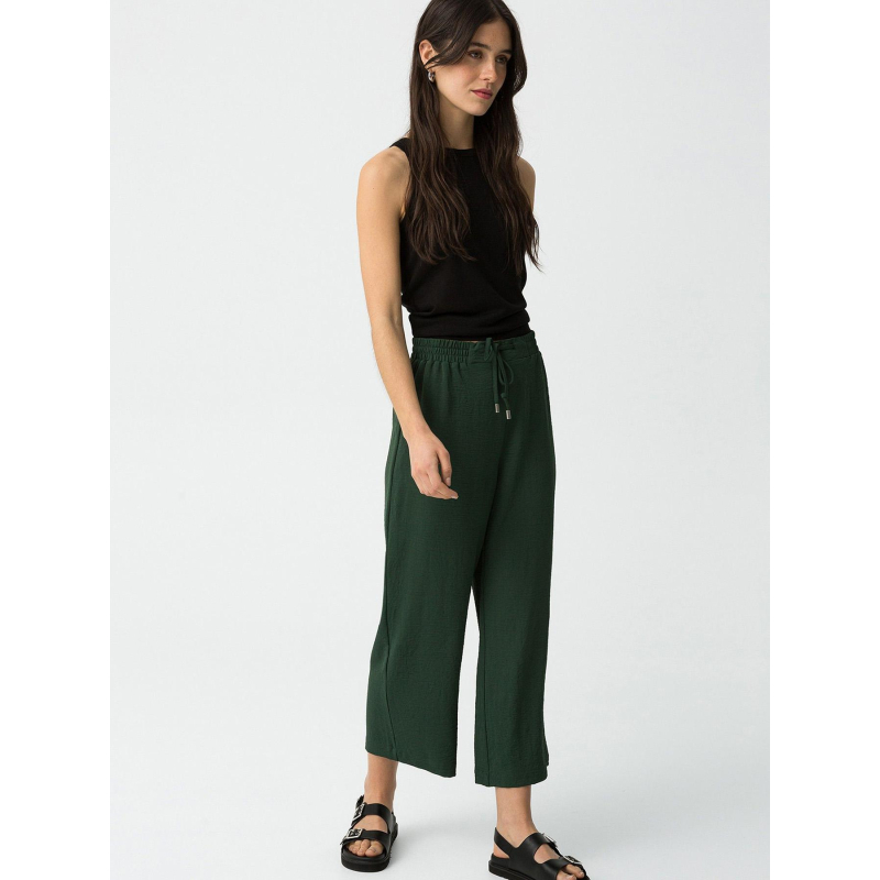 Pantalon fluide francesca vert femme - Tiffosi