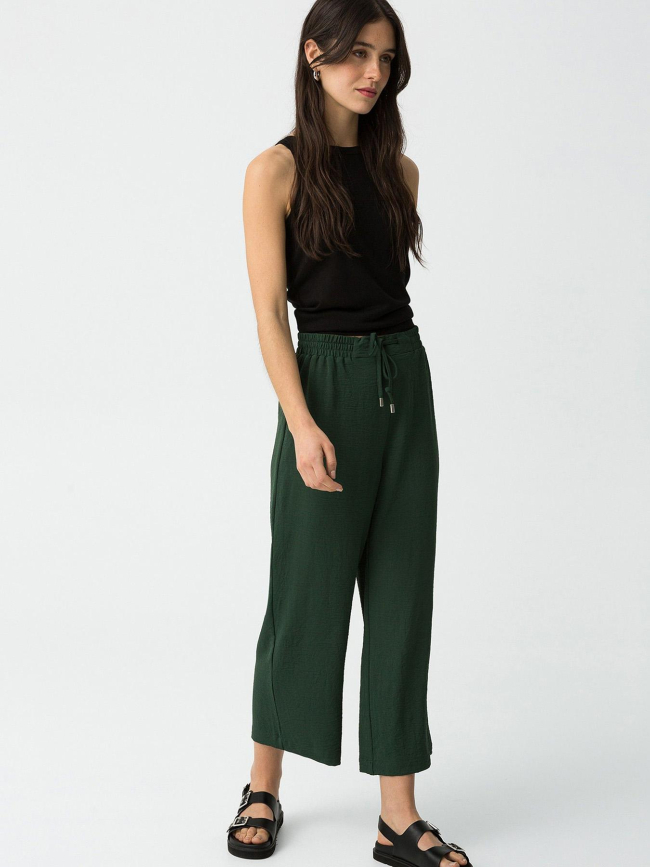 Pantalon fluide francesca vert femme - Tiffosi