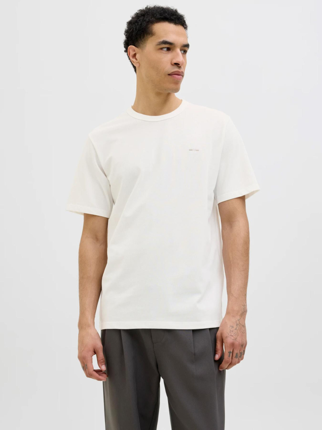 T-shirt blualves blanc homme - Jack & Jones