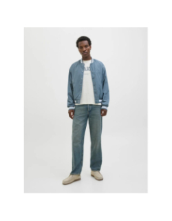 T-shirt almeria bold brand écru blanc homme - Jack & Jones