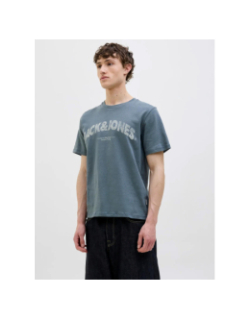 T-shirt almeria bold brand gris homme - Jack & Jones