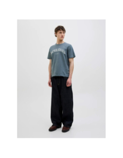 T-shirt almeria bold brand gris homme - Jack & Jones