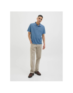 Polo blualves bleu homme - Jack & Jones