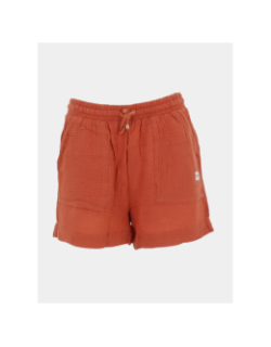 Short de plage vanessa sienne orange femme - Happy & So