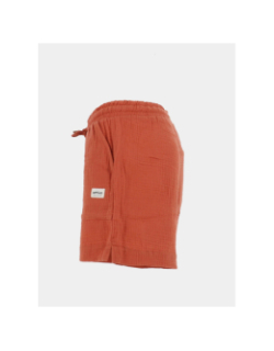 Short de plage vanessa sienne orange femme - Happy & So
