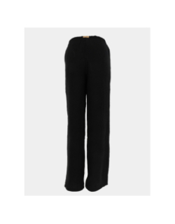 Pantalon de plage droit aurore noir femme - Happy & So