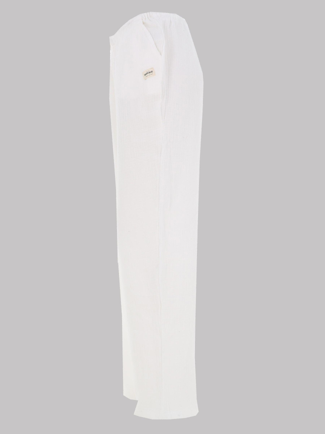 Pantalon de plage aurore blanc femme - Happy & So