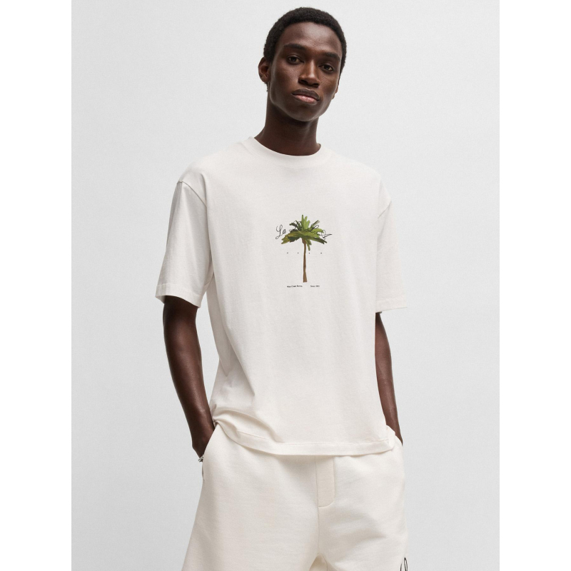 T-shirt duwom blanc homme - Hugo