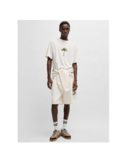 T-shirt duwom blanc homme - Hugo