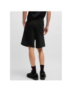 Short jogging en molleton nomario noir homme - Hugo