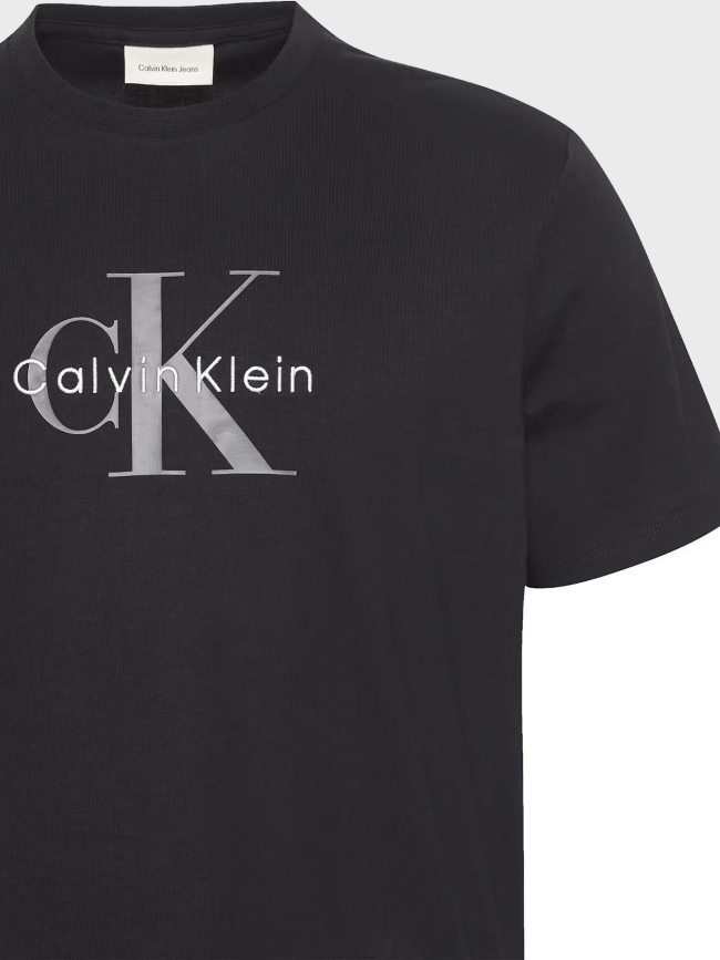 T-shirt hero monologo noir homme - Calvin Klein Jeans