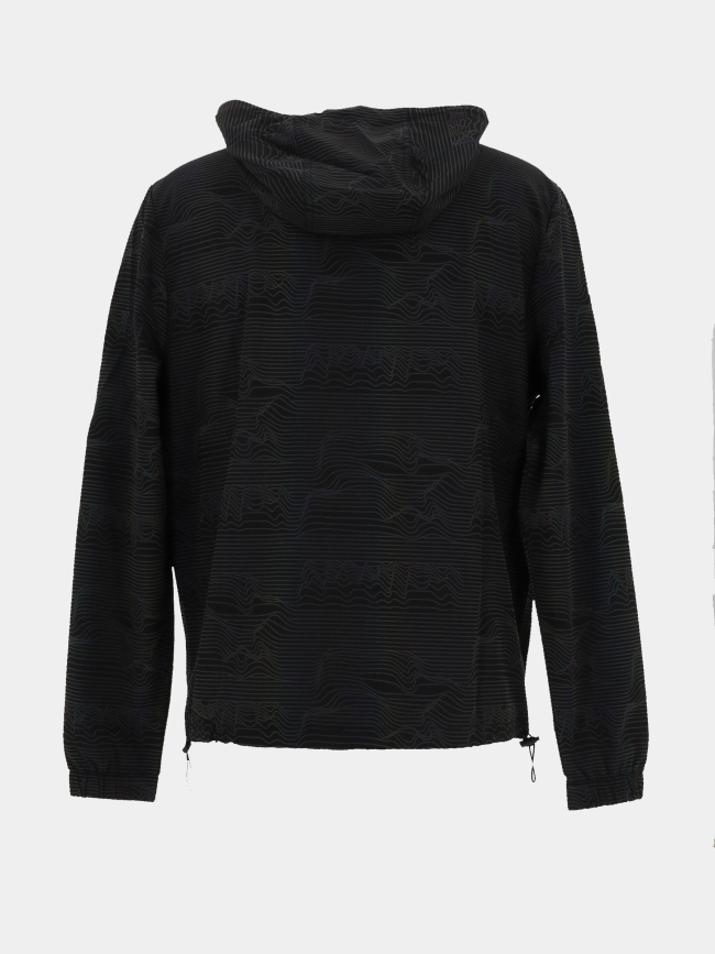 Veste à capuche réfléchissante ezra noir homme - Helvetica