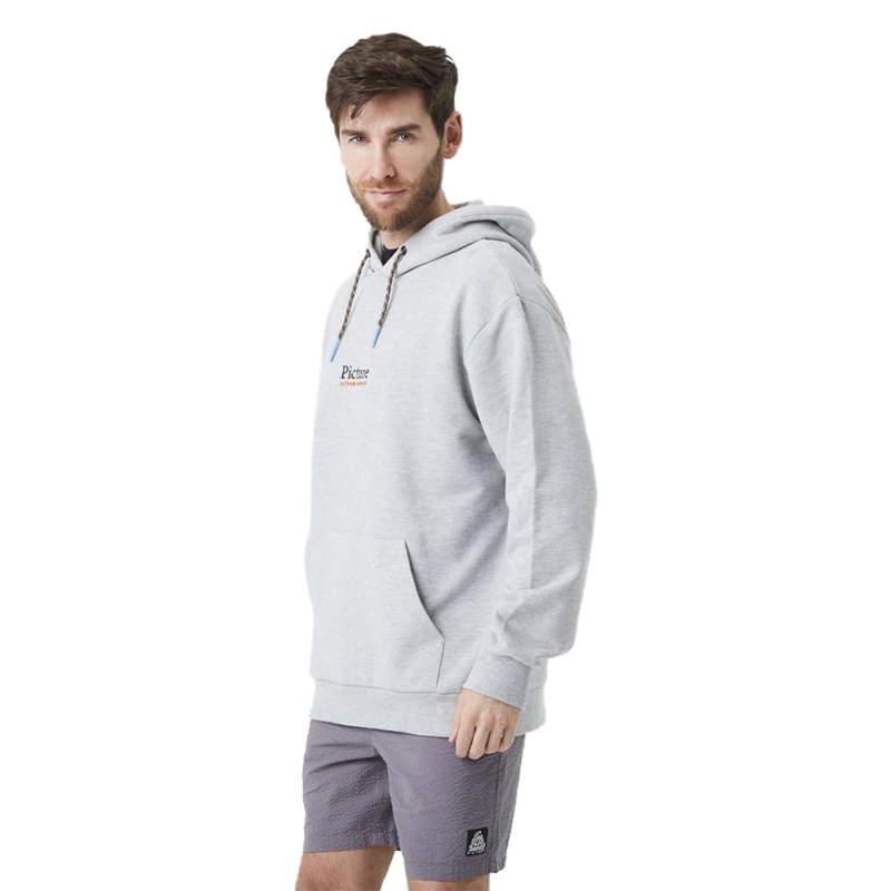 Sweat à capuche cailey gris homme - Picture