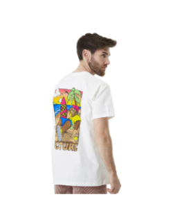 T-shirt à manches courtes squatchy blanc homme - Picture