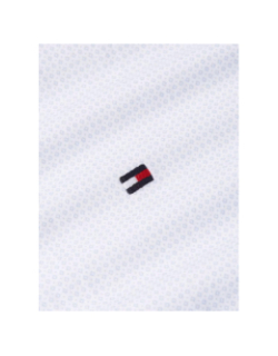 Chemise imprimée flex poplin bleu homme - Tommy Hilfiger